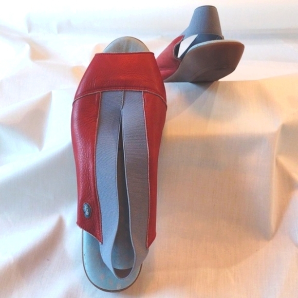 Cloud Peep Toe Sandal Caliper Leather - Picture 3 of 4